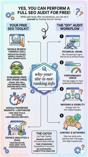 Can I perform a full SEO audit for free?