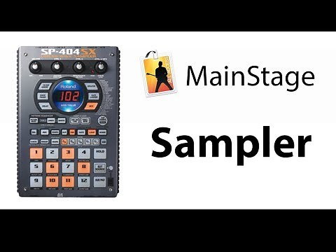 MainStage Tutorial | Create a sampler