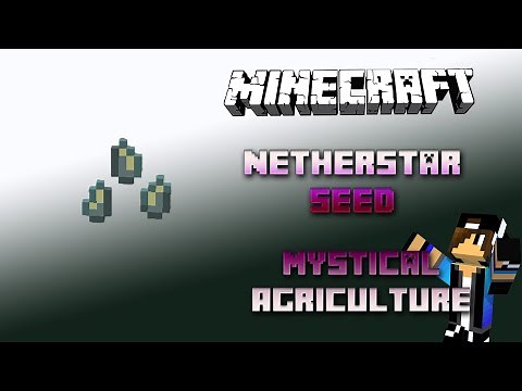 Nether Star Seed 🍎🪴🍋 Minecraft Mystical Agriculture Tutorial 🍎🪴🍋 English 🍎🪴🍋 #Minecraft