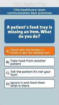 CNA Healthcare Team Communication: Best Practices for Nursing Assistants#nursingassistant #cnaexam