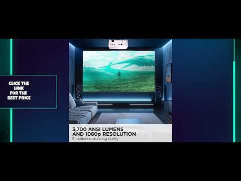 VIEWSONIC PX700HDH 1080P PROJECTOR REVIEW | 3700 LUMENS | DLP | HOME THEATER PERFORMANCE