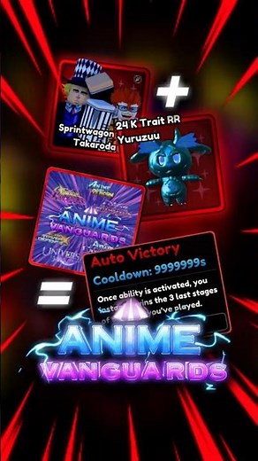 Tag Team Speedwagon & Takaroda X 24 K Trait RR Familiar | Roblox | Anime Vanguards #roblox