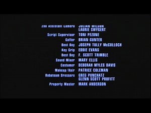 RoboCop 3 (1993) End Credits (MGM+ Marquee 2025)