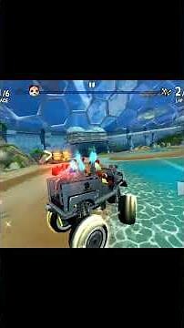 😱 BB Racing 2 Gameplay | Crazy Beach Race Challenge 🚗 Epic Comeback & Insane Powerups