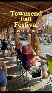 2.4K views · 90 reactions | Visit the Townsend Fall Festival today and tomorrow at the Townsend Visitor Center! Sept. 29 & 30 Crafts & Demonstrations: 10 a.m.–6 p.m. Food: 10 a.m.–6 p.m. Music: 11 a.m. Learn more: https://bit.ly/46pFgXW | The Peaceful Side of the Smokies | Facebook