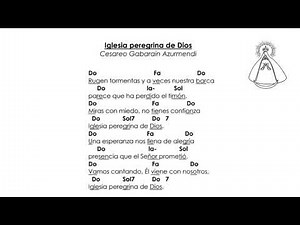 Iglesia peregrina de Dios (canto con acordes)