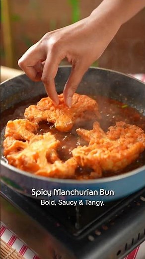 Spicy Manchurian Bun | Desi Chinese Snack Recipe | Borosil