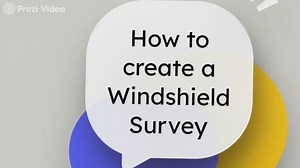 How to create a Windshield Survey