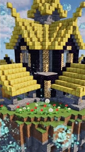 Epic Floating Island Temple Build | Minecraft Magic Kingdom