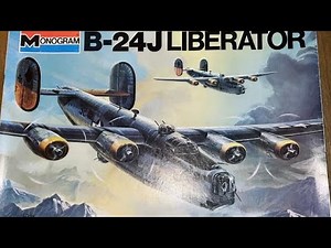 1/48 Scale B-24J by Monogram Kit Review
