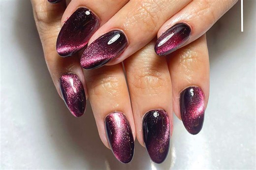 Plum Is Officially the Most Popular Nail Color for Fall—Here Are 11 Designs to Try