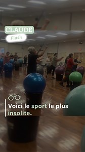 💪 Si tu n’as toujours pas trouvé un sport qui te correspond… Voici le Cardio Drumming ! 🥁Le principe, c’est de taper sur un ballon en rythme avec la musique. Cette activité permet de travailler les muscles et la mobilité ! Abonne-toi pour plus de belles histoires ! 👴 #sport#grandparent#insolite#cardiodrumming#fyp | Claude.Média