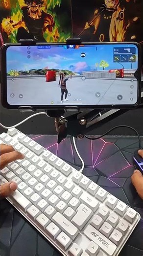 Free Fire keyboard mouse ⌨️ 🖱 📲 gameplay #ggmousepro2​ #shorts​ #freefire​ #viralvideo​