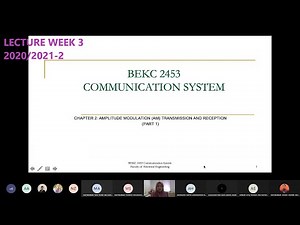 CHAPTER 2 (PART 1A): PRINCIPLES OF AMPLITUDE MODULATION, AM FREQ & BANDWIDTH, PERCENT MODULATION