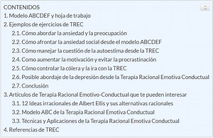 Ejemplos prácticos de aplicación de la Terapia Racional Emotivo Conductual de Albert Ellis