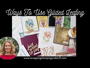 15 Ways To Use Gilded Leafing On Your Projects