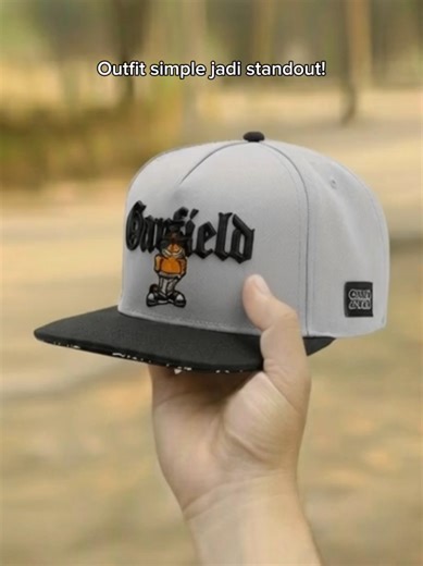 Topi snapback pria bordir garfield hip hop fashion #snapback #topisnapback #topidistro #topikeren #topipria