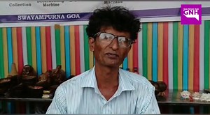 #CashewFest2023 || One of the Goan stall demonstrating his handmade natural items at Cashew Fest Goa 2023 organised by Goa Forest Development Corporation (GFDC) at D. B. Ground Campal Panaji Goa. | Goa News Hub