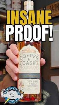 This is the HIGHEST Proof Whiskey I have EVER Had #bourbon #whiskey #shorts