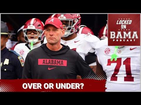UNEXPECTED: Alabama’s Over/Under Win Total RAISES Questions in SEC Predictions—Will They EXCEED?