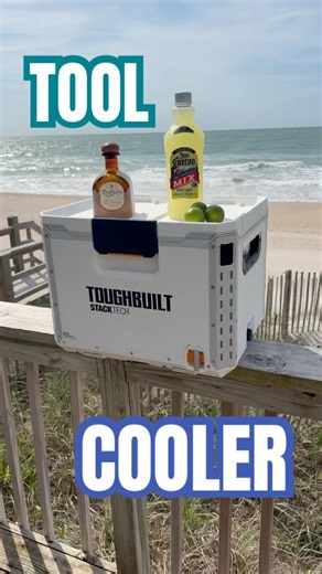 I Turned a Tool Cooler Into a Beach Bar