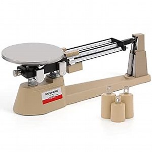 Triple Beam Scale Bonvoisin Lab Mechanical Balance 2610g/0.1g with Stainless Steel Weighing Platter (Triple Beam Scale)