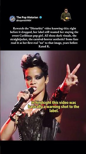 A fan theory about "Disturbia" that actually holds up #Shorts #Rihanna #disturbia