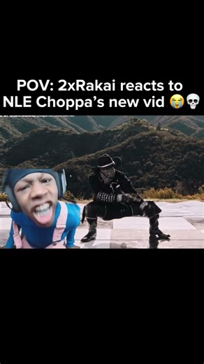 Rakai Reacts to NLE Choppa’s New Music Video 😭🔥 | Funny Reaction Shorts