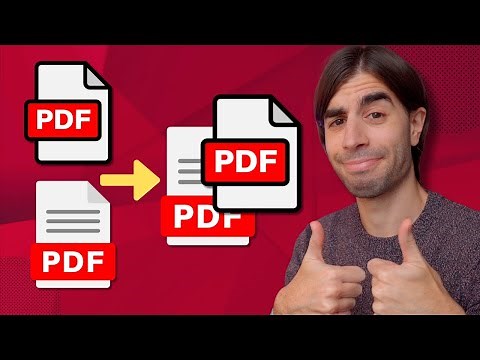 Cómo COMBINAR ARCHIVOS PDF | UNIR y JUNTAR varios PDF en uno