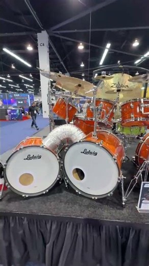 Val Franco's 18-piece SPINAL TAP drum set at NAMM 2026!