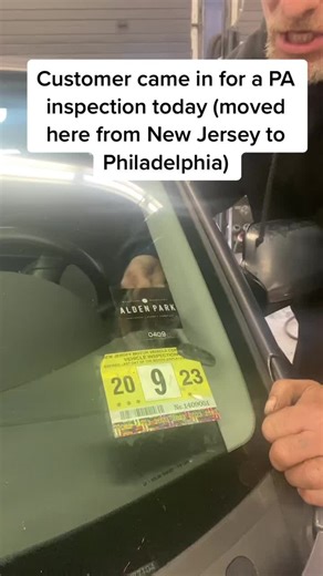 PA State Inspection and Automotive Sticker OCD