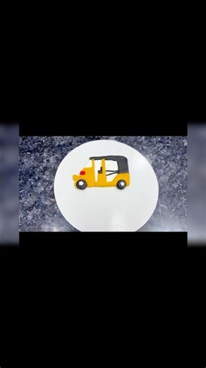 Fondant Auto 🛺 #fondant #cake #cakedecorating #chef #trendingshorts #viral #dessert