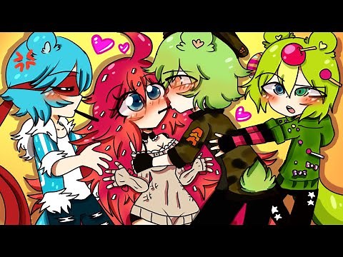 Flippy x Flaky 💛 Notice Me Senpai 💛 Animation HTF #Flippy #flippyxflaky