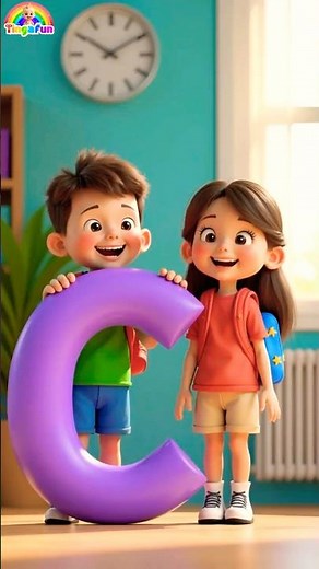 Letter C Alphabet Song for Kids | Learn ABCs with Music and Animation!