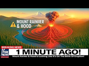 USGS Issue Red Alert After Mount Rainier & Hood Is On The Brink of Eruption!