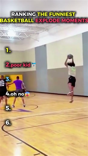 Ranking The Funniest Basketball Exploding Moments😁