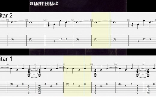 【TAB谱】寂静岭2插曲《Promise》教学