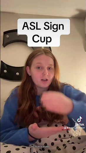 Learn How To Sign "Cup" in ASL for Beginners | American Sign Language #shorts