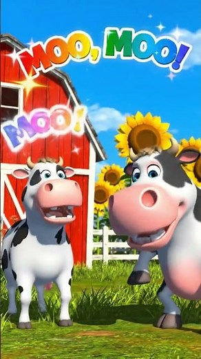 “Cow Sound for Kids 🐮 | Learn Animal Sounds | Moo Moo Song” #kidssongs