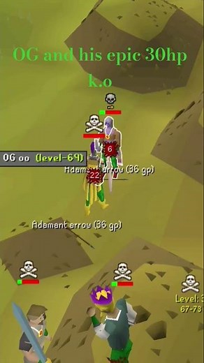 osrs clever pk in f2p combat 69