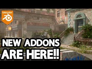 New Blender Addons & Updates Have Been Released