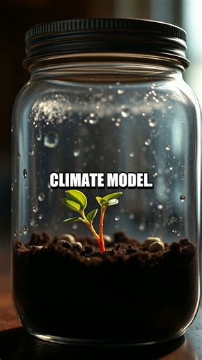 Mini Microclimates at Home: A Sealed Jar Ecosystem