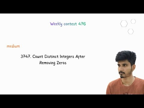 3747. Count Distinct Integers After Removing Zeros | digit DP