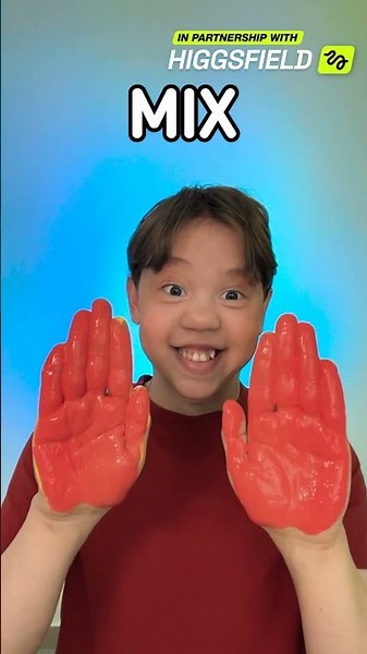 🎨 Watch Two Colors Become One! 🫟 #fun #learn