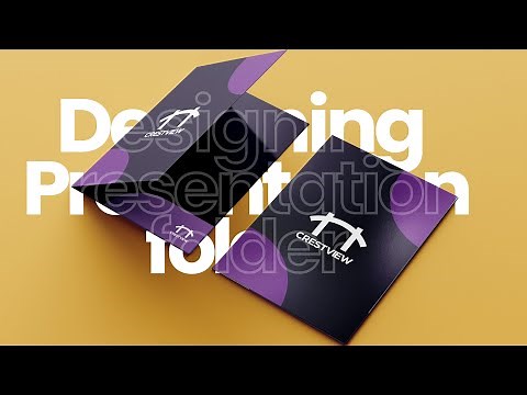 Designing a Professional Presentation Folder in Adobe Illustrator