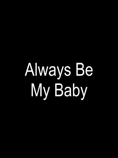 Always Be My Baby....... #alwaysbemybaby #davidcook #lyrxai #lyricsvideo #fyp