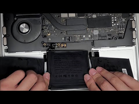 2020 13" inch MacBook Pro A2338 Disassembly Battery Trackpad Touchpad Touch Pad Replacement Repair