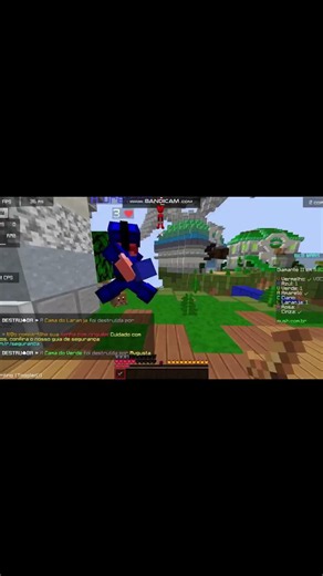 ⚔️ “ESPADA DE MADEIRA vs PEDRA… E EU GANHEI.” #minecraft #bedwars