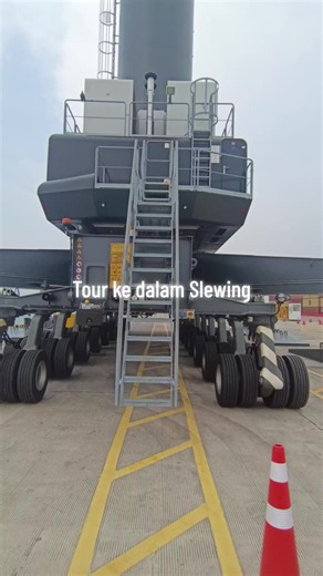 Tour ke dalam Slewing Platform: Penjelasan Komponen dan Sistem