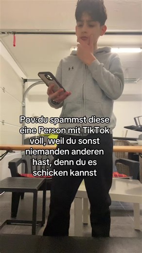 POV: Du spammst diese eine Person
